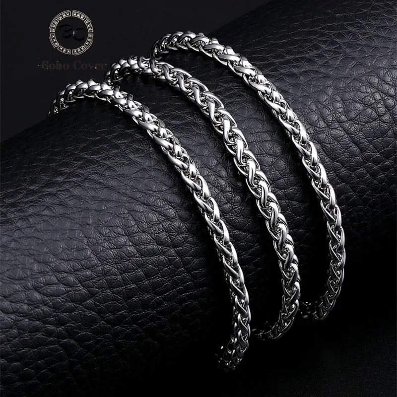 Оптовая продажа Мужская цепочка для киля 316 нержавеющая сталь мужское ожерелье