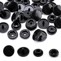 Black Snap Button