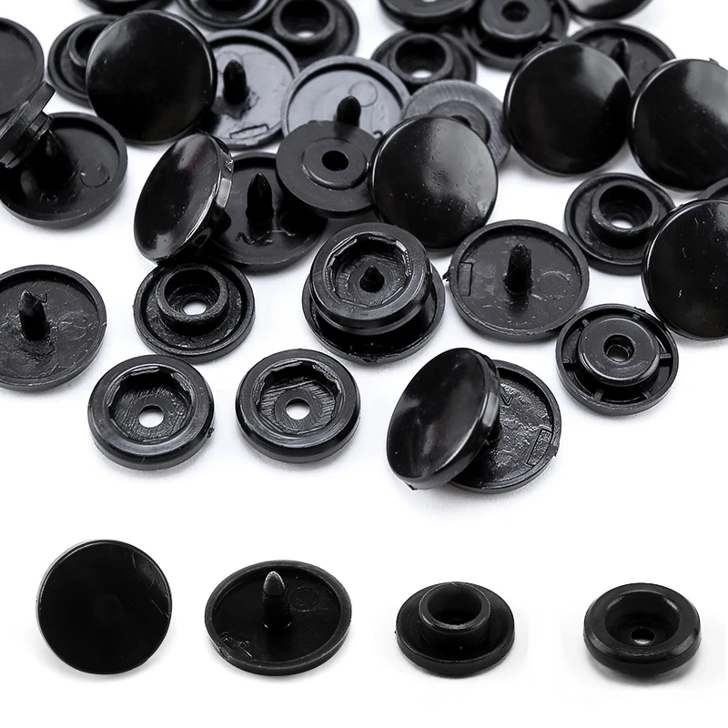Wholesale Snap Buttons For Clothing T5 Plastic Buttons DIY Garment Press Stud Fasteners Used to Kids diapers/Bibs/Bags/Folder/