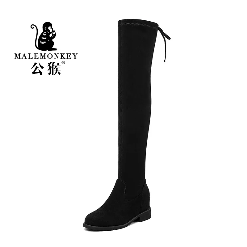 

Fashion Shoes Woman Thigh High Boots Women Suede Leather High Heels Prom Over The Knee Boots