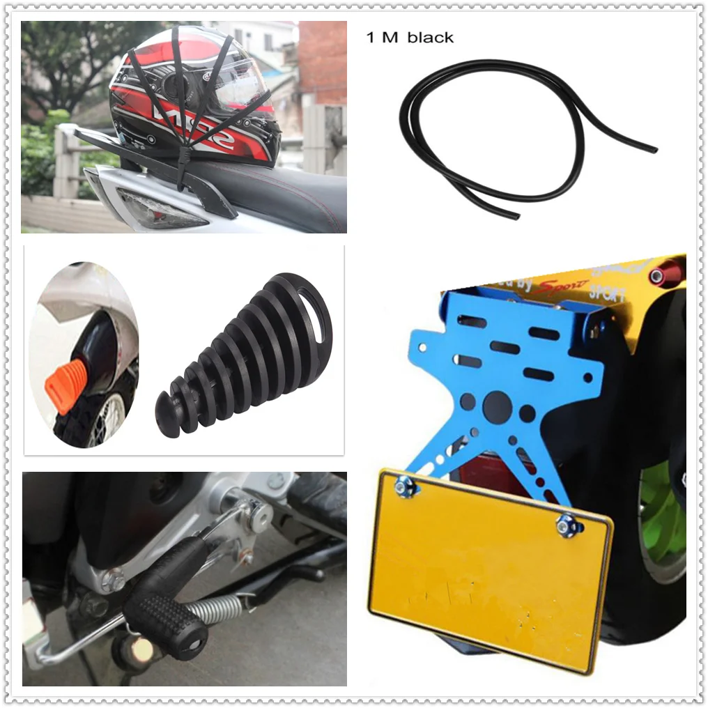 

Motorcycle License Holder Shifter CASES Oil Hose Helmet Net Plug for YAMAHA R6S USA BT1100 Bulldog XJR400 1300 RACER 400R