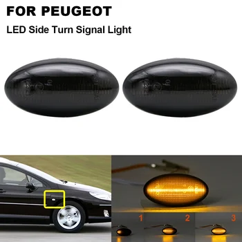 

LED Side Marker Light Repeater Lamp For Peugeot 206 207 307 407 Partner Citroen Expert Citroen Berlingo Xsara Elysee Jumpy C3 C5