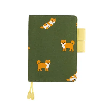 

[Aug On Sale] Cute Cartoon Lucky Dog Theme A6 Journal Cover Suit For Standard A6 Fitted Paper Book