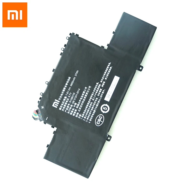 4900 мАч R10B01W, R10BO1W для Xiaomi Mi ноутбука Air 12,5 батарея, 7,6 В 37Wh