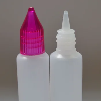 

5pcs Empty 15ml Pen Style Bottle Plastic Dropper Bottle with Colorful Caps and Long Tip E Liquid Bottle