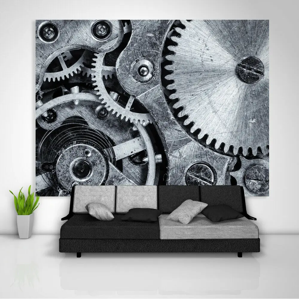 

Wheel Gear Tapestry Sofa Table Bed Cover Home Decor