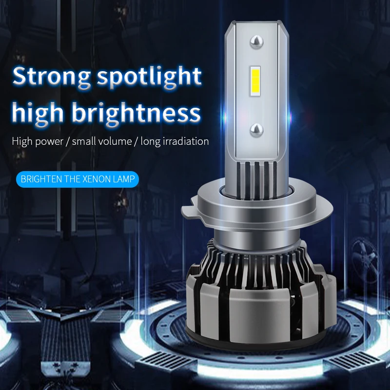 

2x Car LED Headlight Canbus h1 h3 H11 9005 hb3 9006 hb4 h7 h4 light Bulb For toyota hilux avensis t25 auris chr wish verso prius