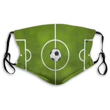 

Soccer Field Face Masks With Replaceable Filter Mouth Mask Muffle Mask Breathable And Comfortable Mouth Cover Mask For Women Men