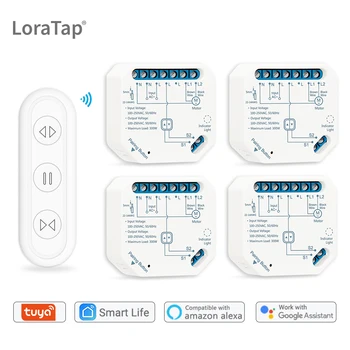 

Tuya Smart Life Curtain Switch Module Remote Control Blinds Roller Shutter RF+WIFI App Timer Google Home Aelxa Echo Smart Home