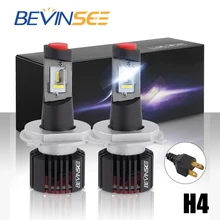 

Bevinsee H4 LED Headlight H8 H9 H11 9005 HB3 9006 HB4 Car LED Light 9012 6500K White Lamp 6000LM 50W Headlamp