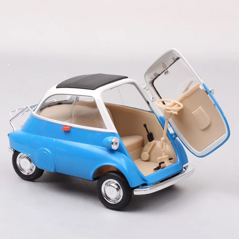 1:18 Scale Welly 1955 Old Retro Isetta 250 Microcar Metal Toy Car Diecasts   Toy Vehicles Egg Bubble Car For Police Fire Replica -  Railed/motor/cars/bicycles - AliExpress