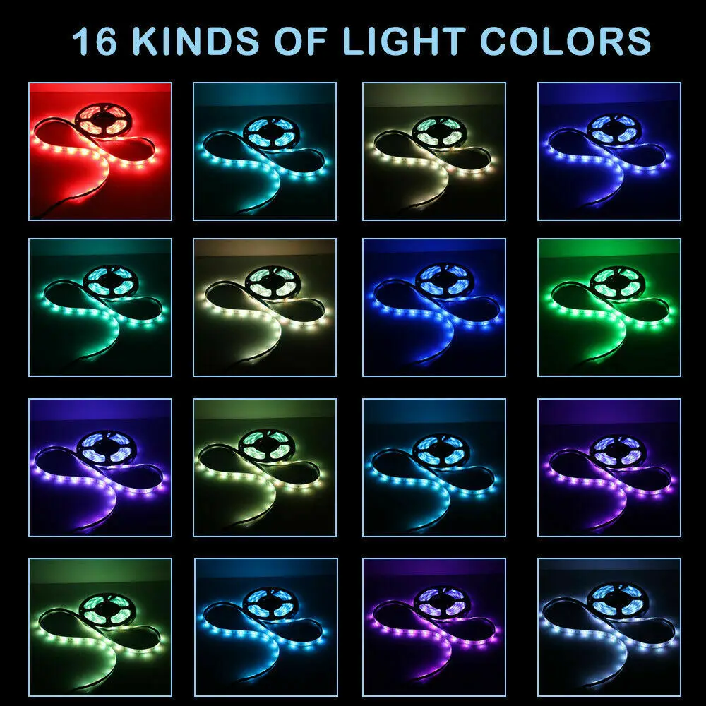 Светодиодная лента 5050 RGB CCT RGBW RGBWW 60 светодиодов/м 12 В постоянного тока 24 5 м