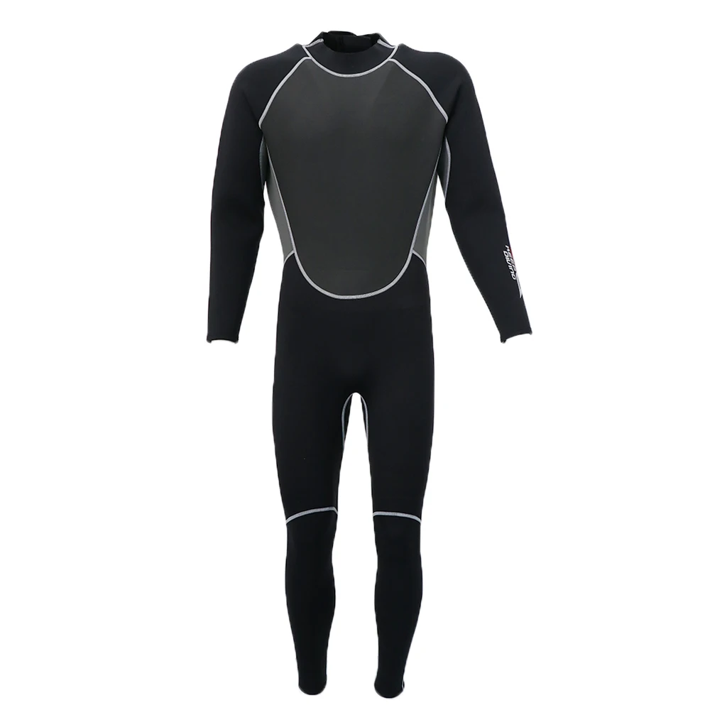 Stretchy 3mm Neoprene Men Surf Dive Wetsuit Kayak Winter Swimming Full Body Wet Suit Warm & Comfortable XS to XXL