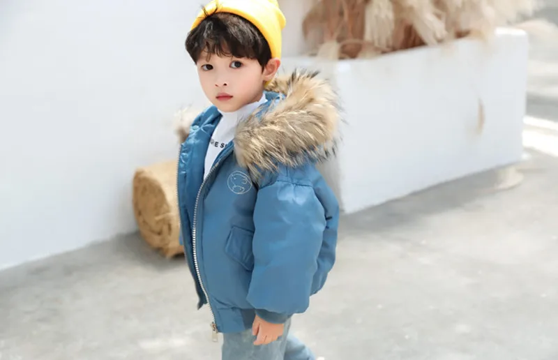 2019 Winter Boys Girls Down Jackets Hooded Outerwear Children Warm Thick Jacket Kids Clothes Outerwear Boy Girl Coats Ski Jacket (13)