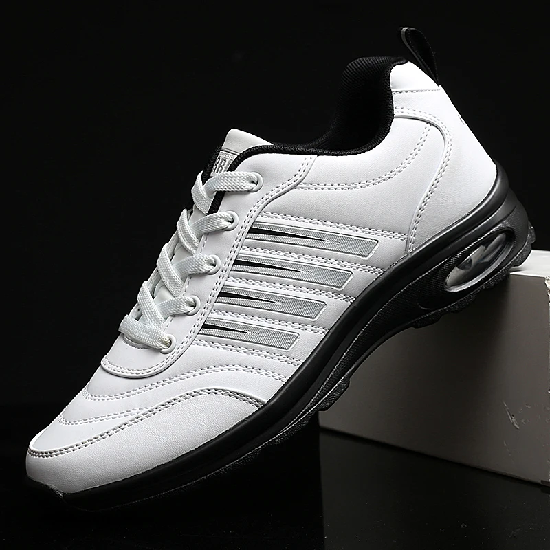 Waterproof Golf Shoes for Man Women Leather Professional Men Rubber Golf Sport Shoes Walking Sneakers Male Cushion Black White
