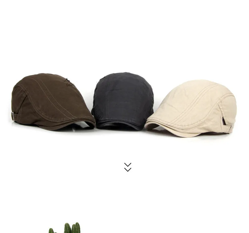 XdanqinX, мужские осенние простые винтажные береты для взрослых,, стиль, модная мужская шапка, регулируемый размер, хлопковые шапки для папы