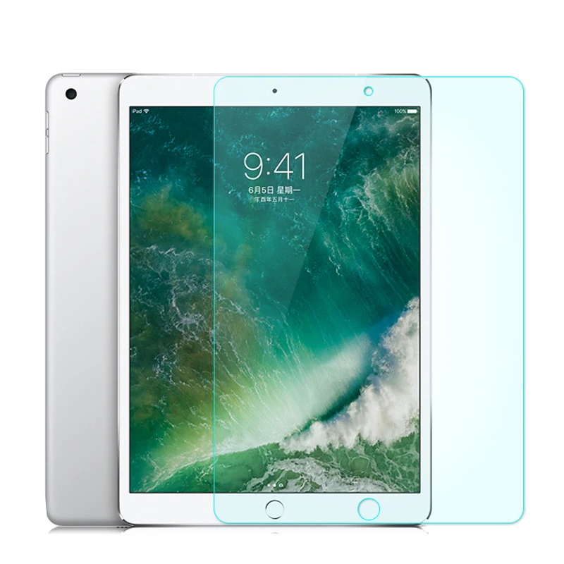 

Tempered Glass Film For iPad 2 3 4 / Air 2 / Pro 9.7 10.5 11 / Mini 1 2 3 4 5 / 9.7 2017 2018 5th 6th 7th 10.2 Screen Protector