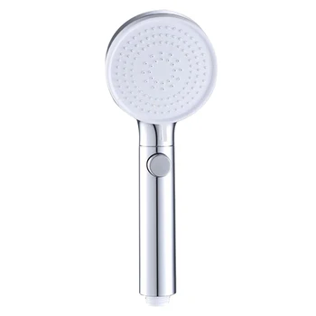 

3 Modes Durable With On Off Switch Handheld Shower Head Multifunctional For Bathroom Lightweight Portable Home High Pressure