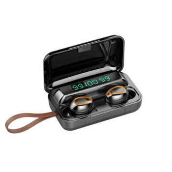 

BT 5.0 wireless ear phones headset touch true bluetooth earbuds triple display power bank handsfree HD voice for huawei xiaomi