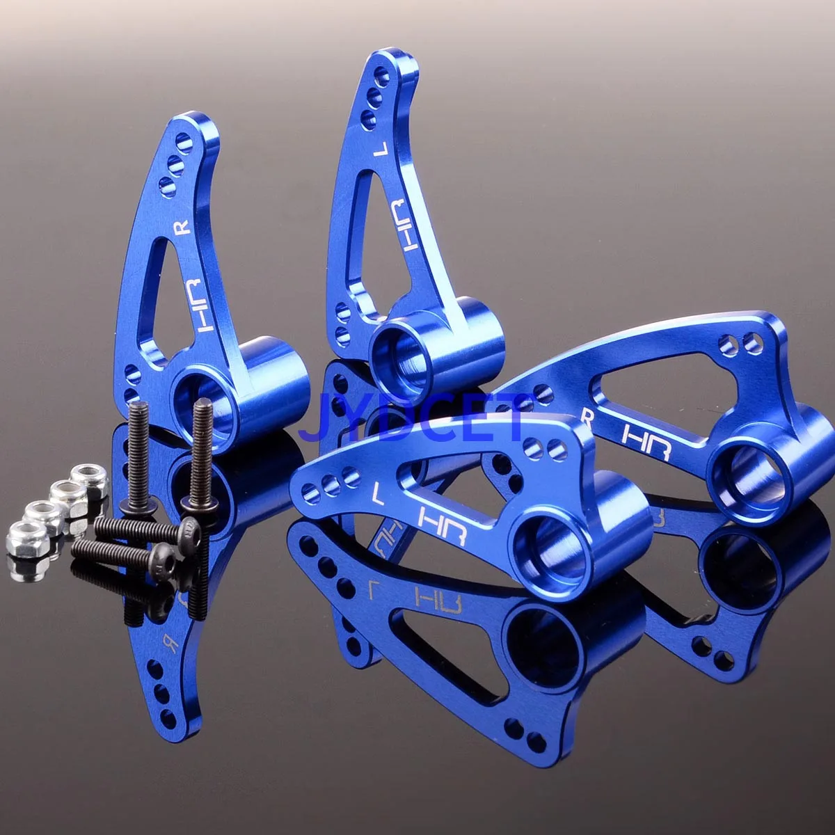 

RVO27SM 5358 Aluminum Front & Rear Multi-Mount Long Travel Rocker Arms For RC Car Traxxas 1:10 Hot Racing E-Revo Revo 3.3 Summit