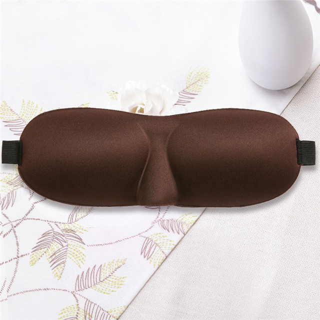 3D Sleep Mask Natural Sleeping Eye Mask Eyeshade Cover Shade Eye Patch Women Men Soft Portable Travel Eyepatch #245325
