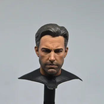 

1/6 Scale Bruce Wayne Mr. Rich Batman Big Ben Man Head Sculpt Version Soldier Head Carving Headplay F 12" Action Figure Body Toy