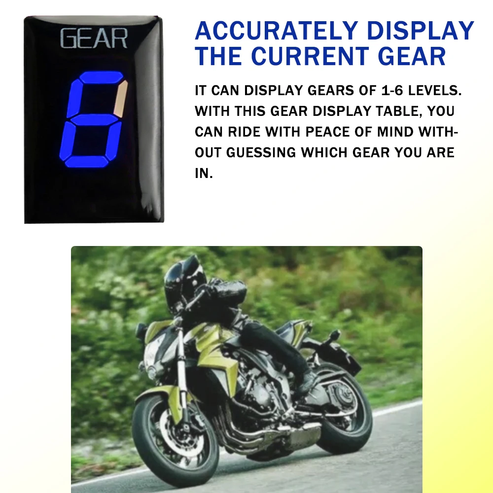 Gear Indicator For Honda Hornet CBR600 F F3 F4 F4i RR CB600F CBF500 VFR800 Fi 900RR 919RR 929RR 954RR SHADOW 750 Gear Display