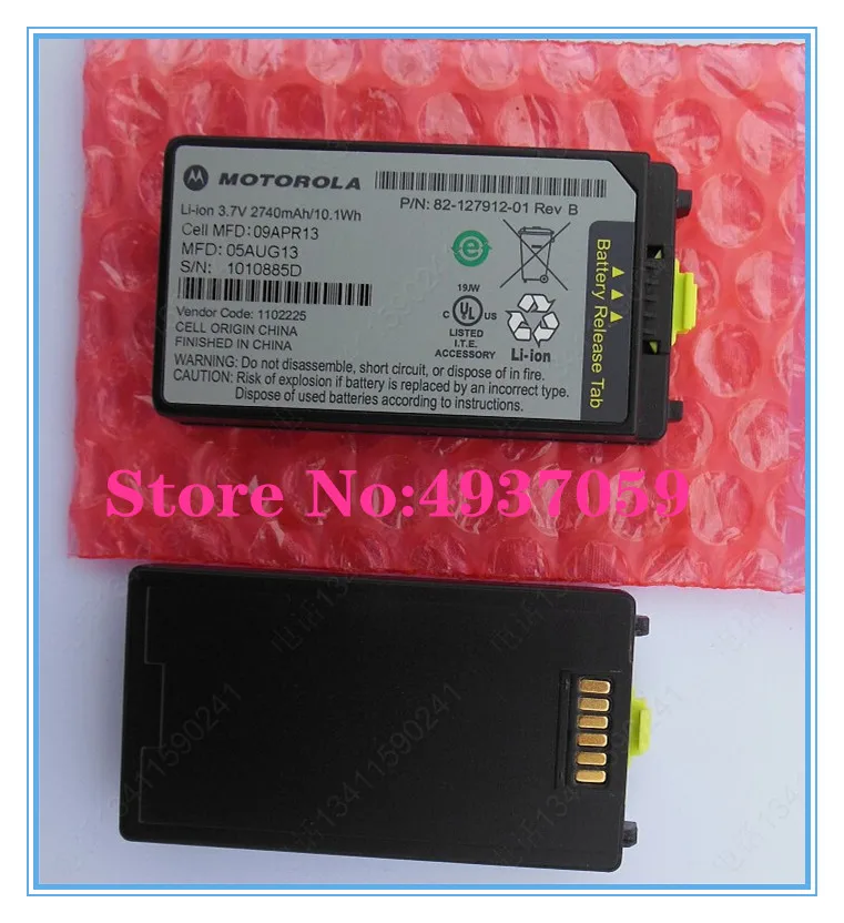 10 шт./лот для Motorola Zebra Symbol MC3190 MC3090 MC3190-R MC3090-R батарея 2740 мАч P/N:82-127912-01 Rev B | Компьютеры