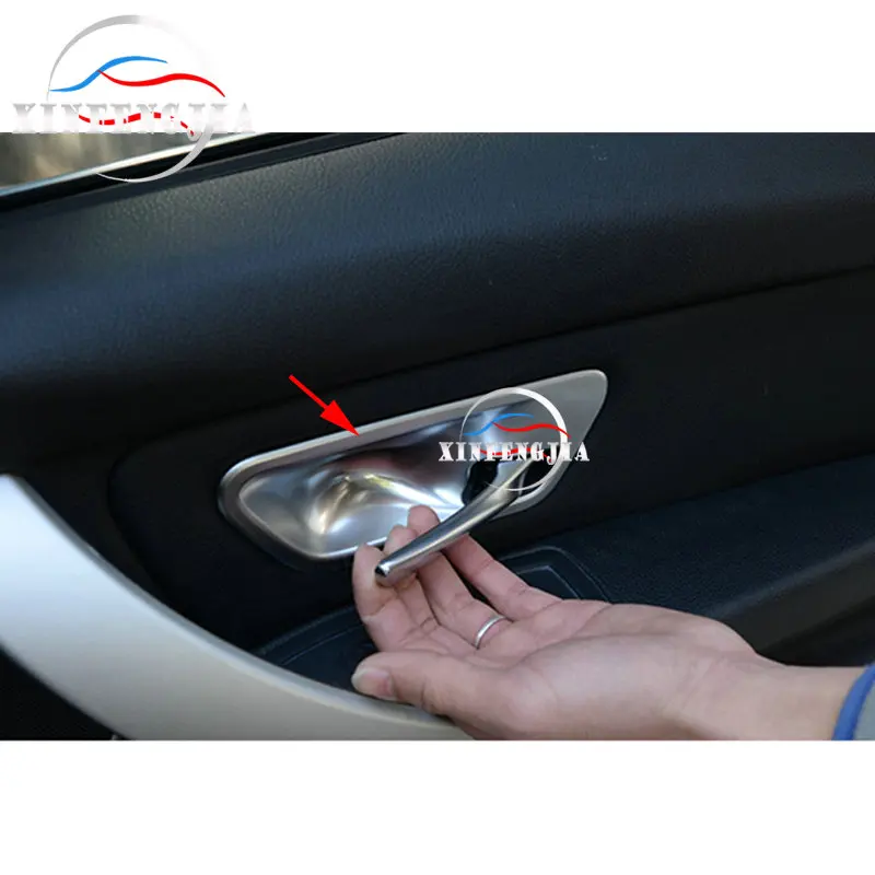 Для BMW 3 серии 3GT F34 F30 F31 13 18 и 4 4dr 15 19 шт. ABS Хромированная дверь внутренняя ручка