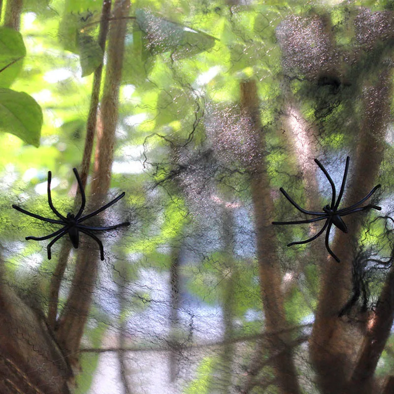 Cosplay&ware Halloween Scary Party Scene White Stretchy Cobweb Spider Web Horror Decoration Bar Haunted -Cosplayware Store H107dfdede9bf4b3288383024d3c1eb63O.jpg