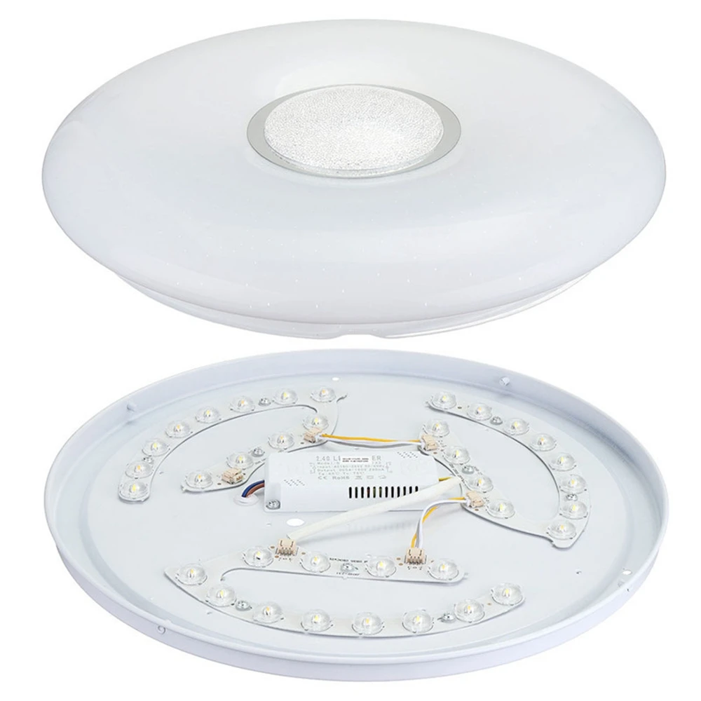 Comprar 54W LED lámpara de techo 2835SMD 36 bombillas Led Starlight Stars Sky 3 color regulable con Control remoto IP44 180 V 240 V