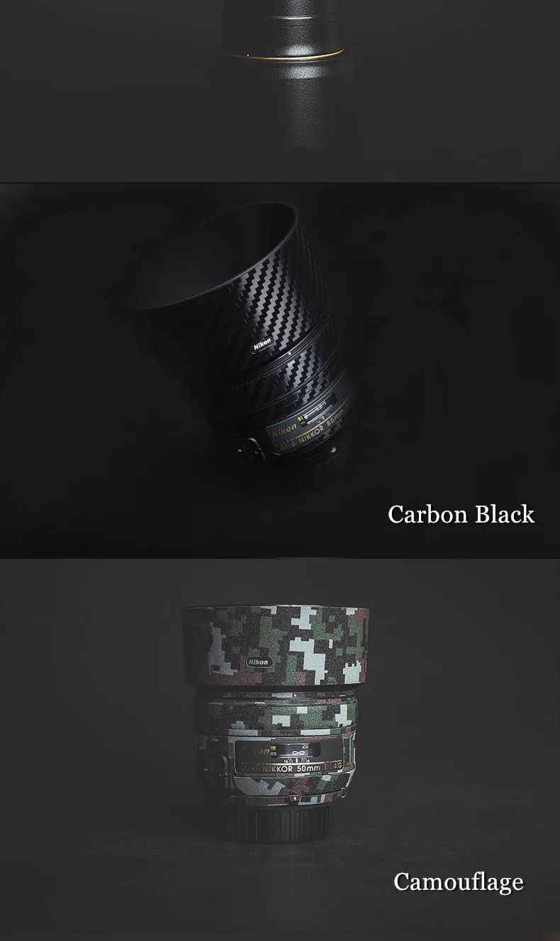 Защитный чехол-наклейка для объектива Nikon Prime с защитой от царапин