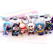 Креативный мультфильм Лига полностью плетёный браслет ручной работы Мужские Женские брелок кольцо для ключей для пары подарок оптом