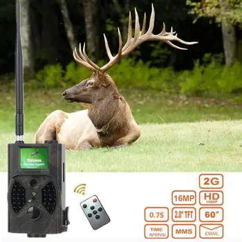 

Hunting Camera New HC-300M 16MP 940nm Night Vision MMS Camera Trap Trail Camera MMS GSM GPRS 2G Photo Traps Wild Cameras
