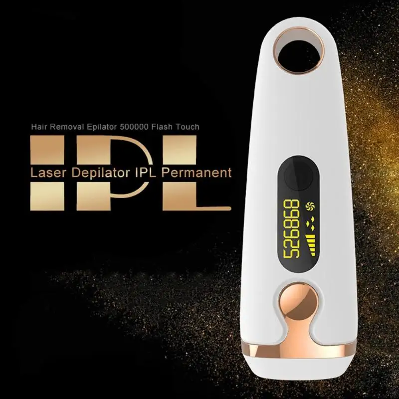 

500000 Flash Touch Laser Depilator IPL Epilator Permanent Hair Removal Body Leg Bikini Hair Removal Photoepilator For Women