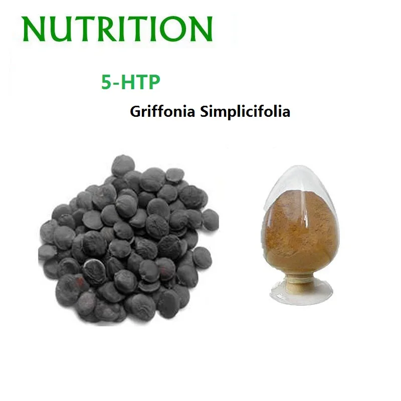 100-1000g 5HTP, Griffonia Экстракт Griffonia simplicifolia, антидепрессантов и успокаивающий, снять стресс и улучшают сон