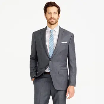 

Custom Made Gray Slim Fit Men Groom Suit Tuxedos Formal Groomsmen Wedding suits Evening Suit Men Suits (Jacket+Pants) Z604