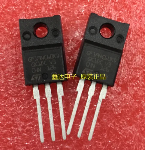 STGF19NC60KD GF19NC60KD TO-220F 20A/600V