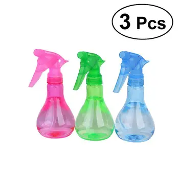 

3pcs Plastic Empty Spray Bottle Flowers Plants Water Sprayer Refillable Bottle For Home Garden Random Color