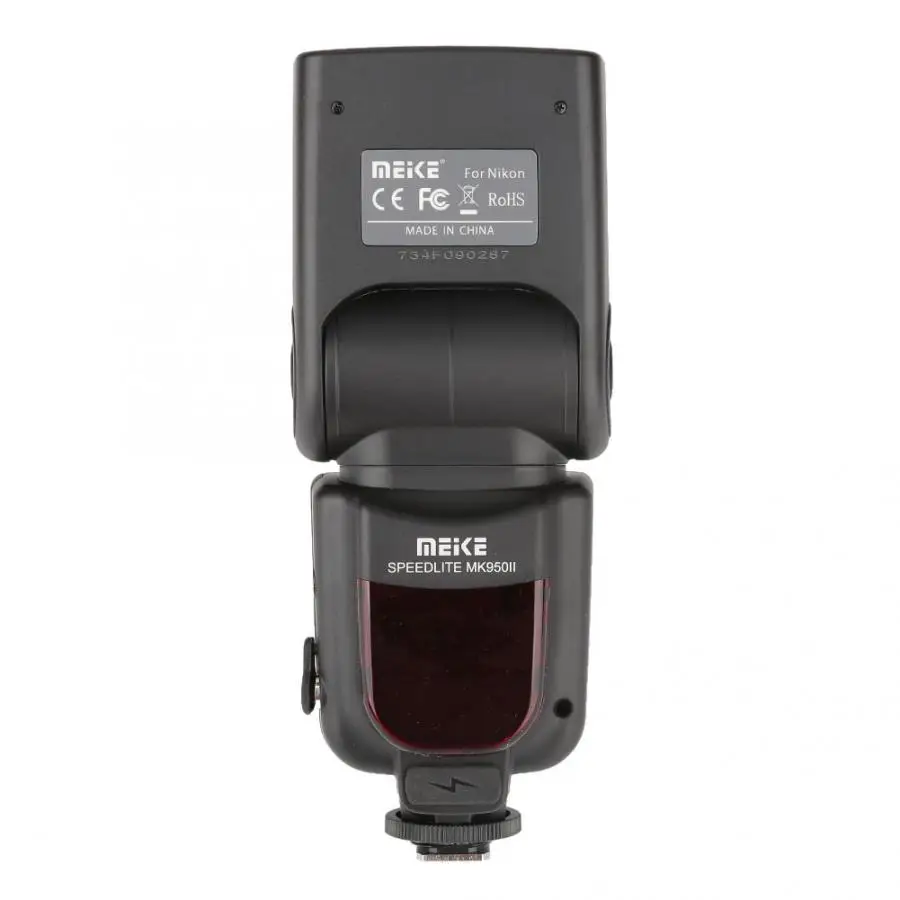 Meike MK950II-N Мини Вспышка Speedlite Горячий башмак крепление ttl вспышка скоростной светильник для камеры Nikon Вспышка камера правый светильник