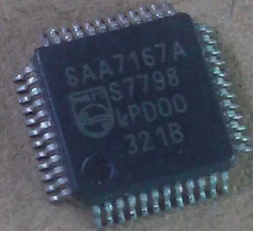 5 шт./лот SAA7167 SAA7167AH QFP
