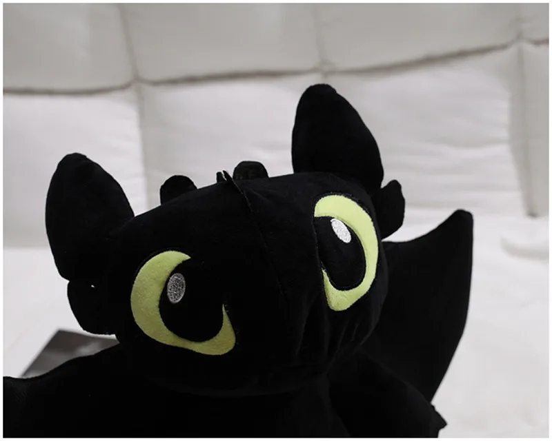 How To Train Your Dragon Night Fury Toothless Plush Backpack Movie Cartoon Crossbody Bag Coin Purse Key Phone Bag Shoulder Bags  (5)