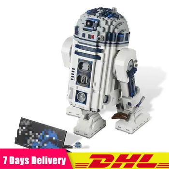 

IN Stock 05043 Star Toys Wars Space Out of Print The R2-D2 Robot Set Model Building Blocks 2127pcs Bricks Toys Compatible 10225
