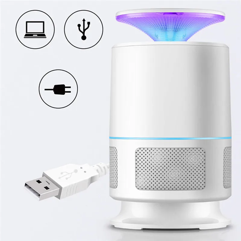 Электрический комаров убийца свет Электроника usb Антимоскитные ловушки светодиодный ночник Жук Насекомое убийца лампы борьба с вредителями