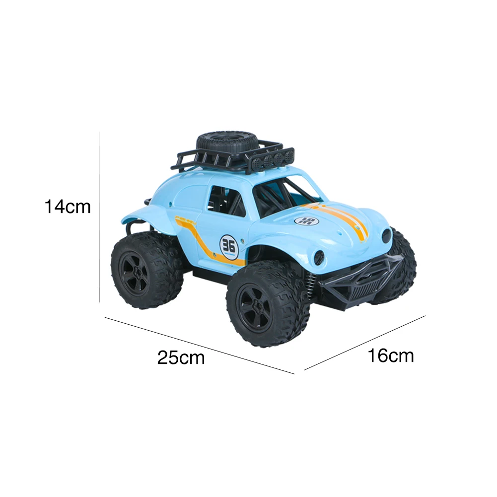 2,4 г сплав моделирование внедорожных электрических высокоскоростных RC автомобилей жуков модель автомобиля дистанционного управления детские игрушки гусеничный подарок портативный