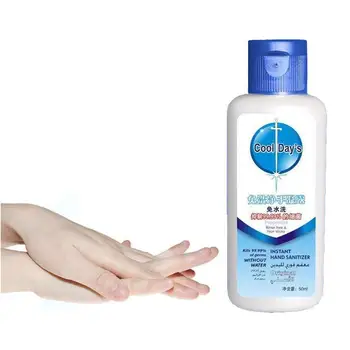 

1 Bottle Of Waterless Portable Hand Washing Gel Hand Sanitizer Liquid Soap Lotion Detergent For Home Travel
