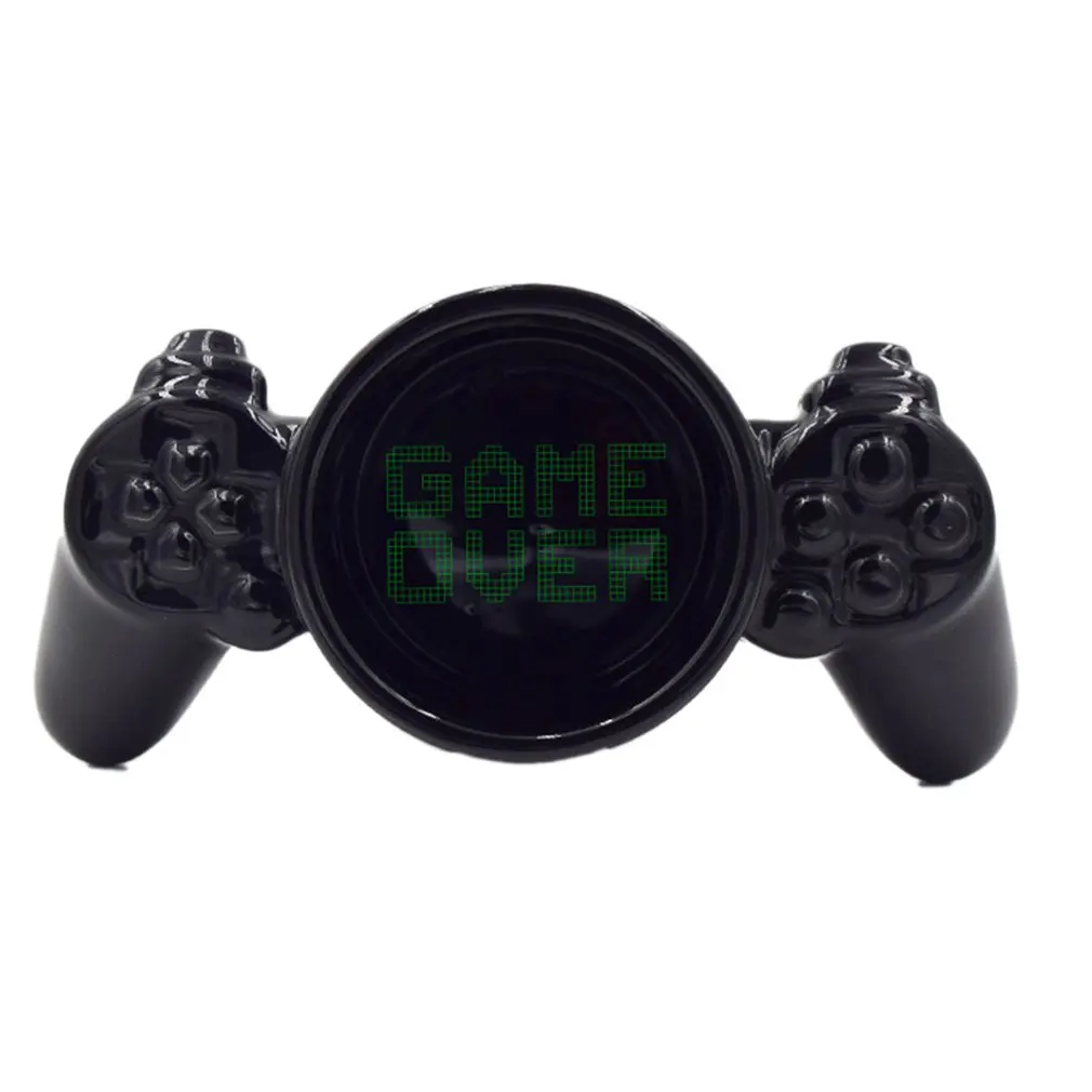 1 Pcs Creative Gamepad Cup Personalized Shape Coffee Milk Boy Game Over Mugs Gamepad Controller Coffee Mug Birthday Gift