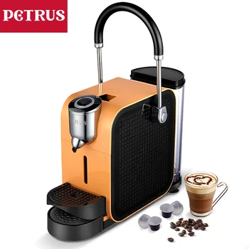 

petrus coffee machine coffee maker automatic espresso Capsule espresso machine espresso maker Nespresso 220V 50HZ
