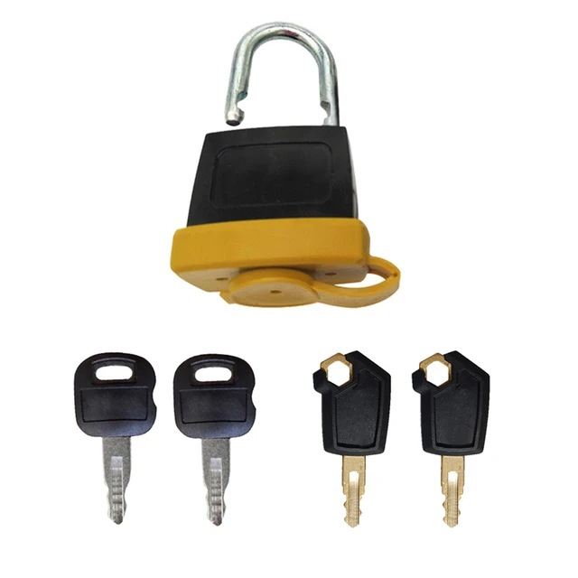 南京錠4キー5P8500 CA2462641と互換性キャタピラーcatバックホーローダ