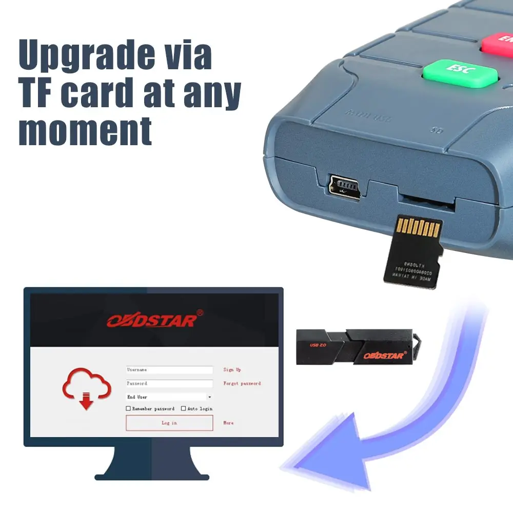OBDSTAR X100 PRO Авто ключевой программист X 100 Pro (C) Тип для OBD и IMMO программное